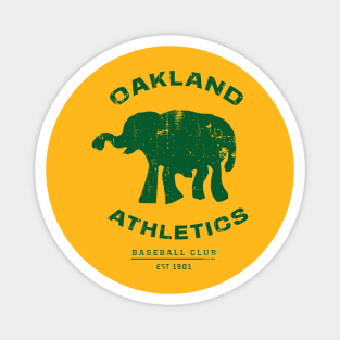 Vintage Oakland A's Magnet